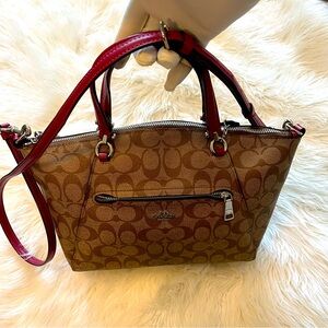 🌸Authentic Coach Prairie Satchel In Signature Canvas🌸 reposh💞